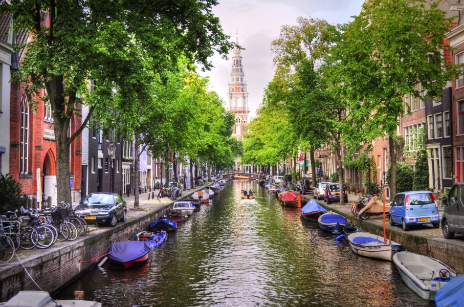 آمستردام، وِنیزی در کشور هلند