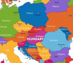 موقعیت جغرافیایی مجارستان