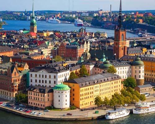 سفر به سوئد و آشنایی با شهر استکهلم