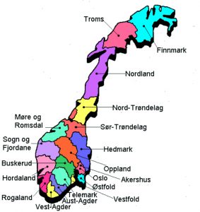 تقسيمات كشوري نروژ
