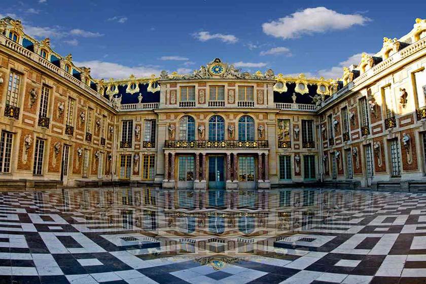 کاخ ورسای از جاذبه های گردشگری فرانسه