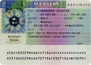 دریافت ویزای شینگن