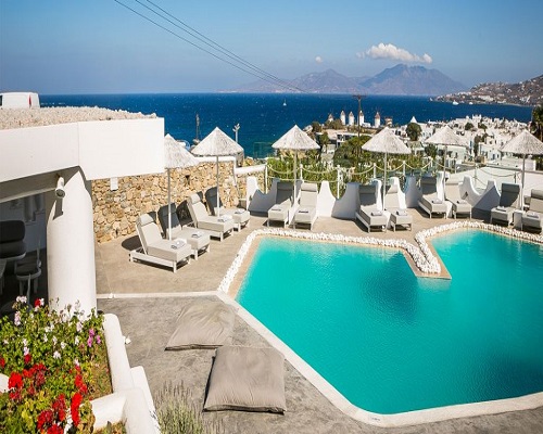 هتل پنج ستاره کورس میکونوس Kouros Hotel Mykonos))