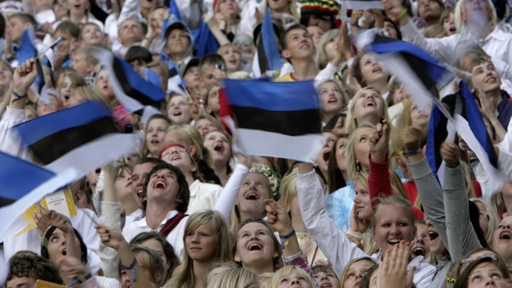 جمعیت و زبان مردم استونی