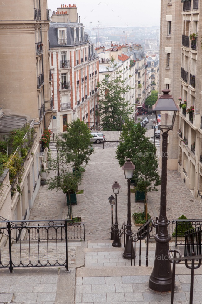 محله مونمارتر پاریس