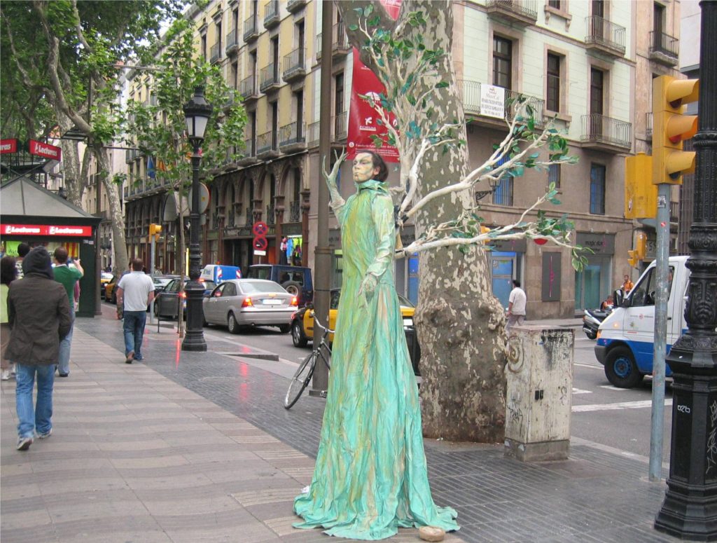 خیابان لارامبلا بارسلونا