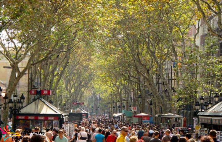 خیابان رامبلا کاتالونیا