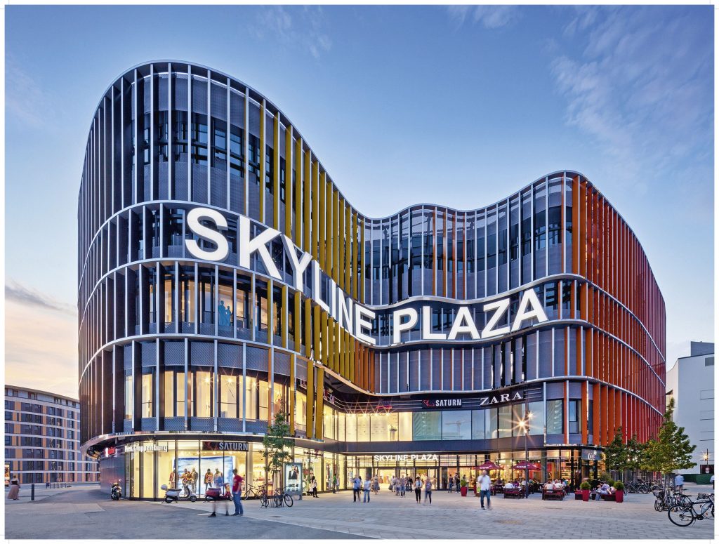 ساخت مرکز خرید اسکای لاین پلازا - یوروپ تورز