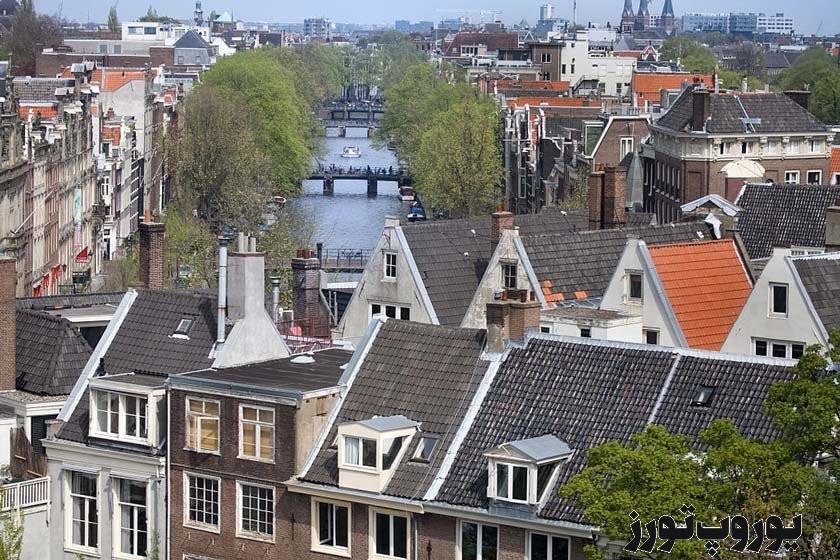کانال های زیبا و خاص شهر آمستردام