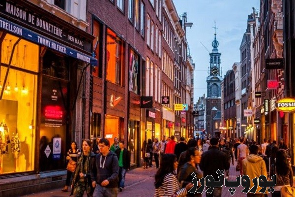 خیابان پی سی هوفت استرات آمستردام
