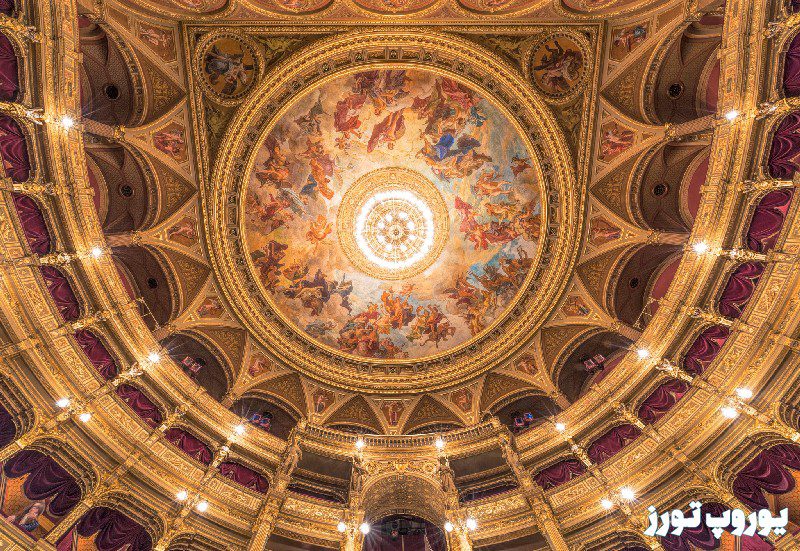 جاذبه‌های دیدنی سالن خانه اپرای دولتی مجارستان - یوروپ تورز