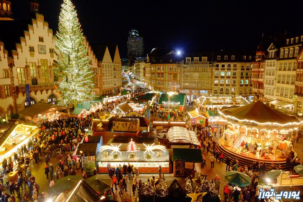 بازار کریسمس فرانکفورت | یوروپ تورز