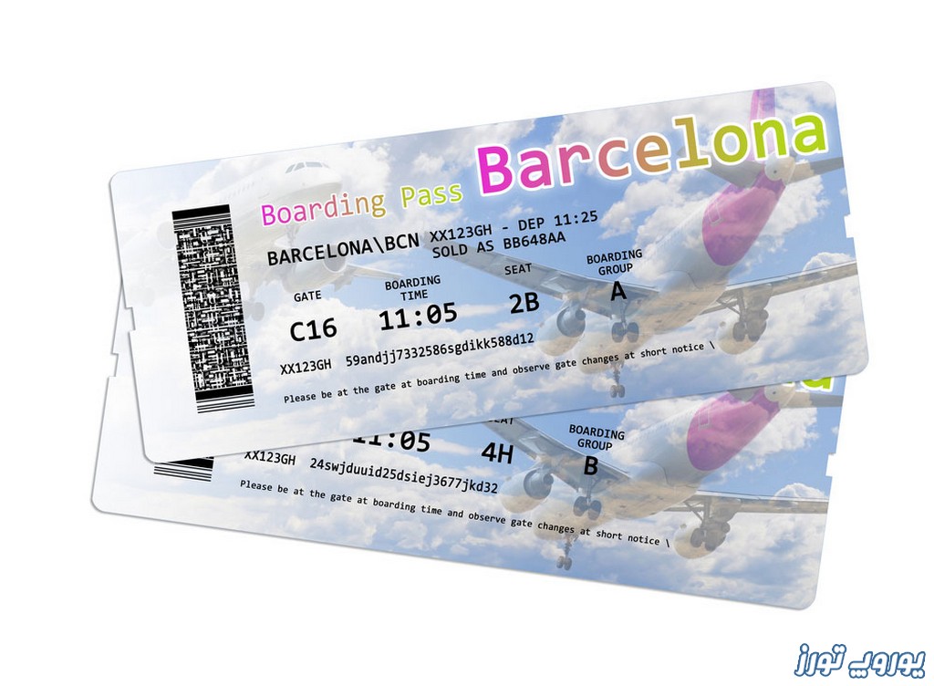 اخذ ویزای توریستی برای خرید بلیط بارسلونا