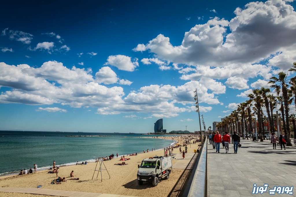 ساحل بارسلونا | یوروپ تورز