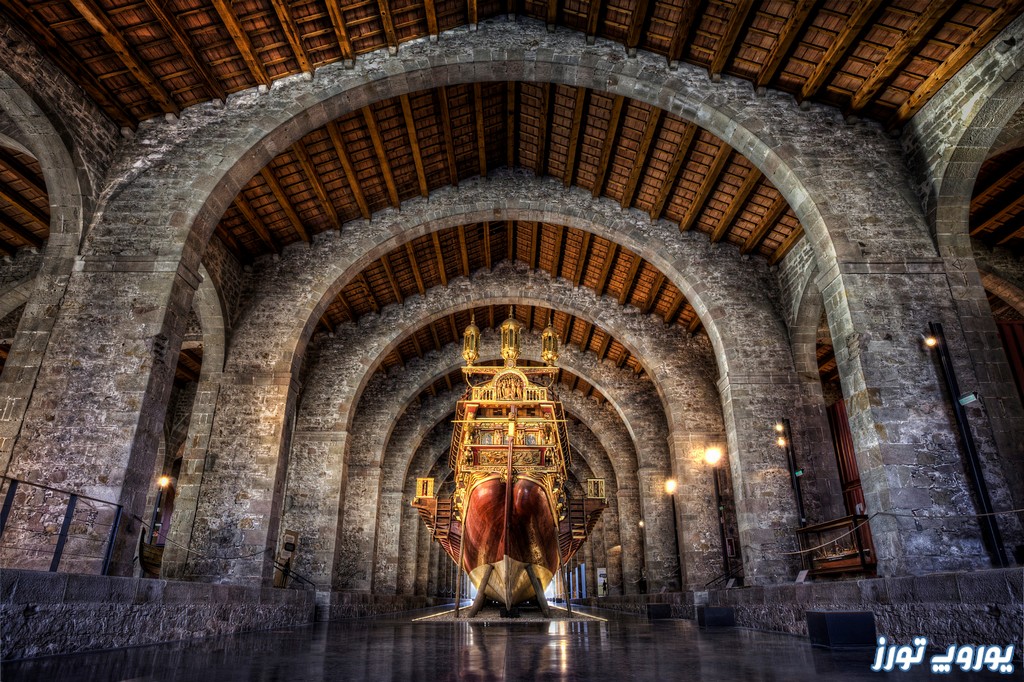 معرفی موزه دریایی از جالب‌ ترین موزه های بارسلونا | یوروپ تورز