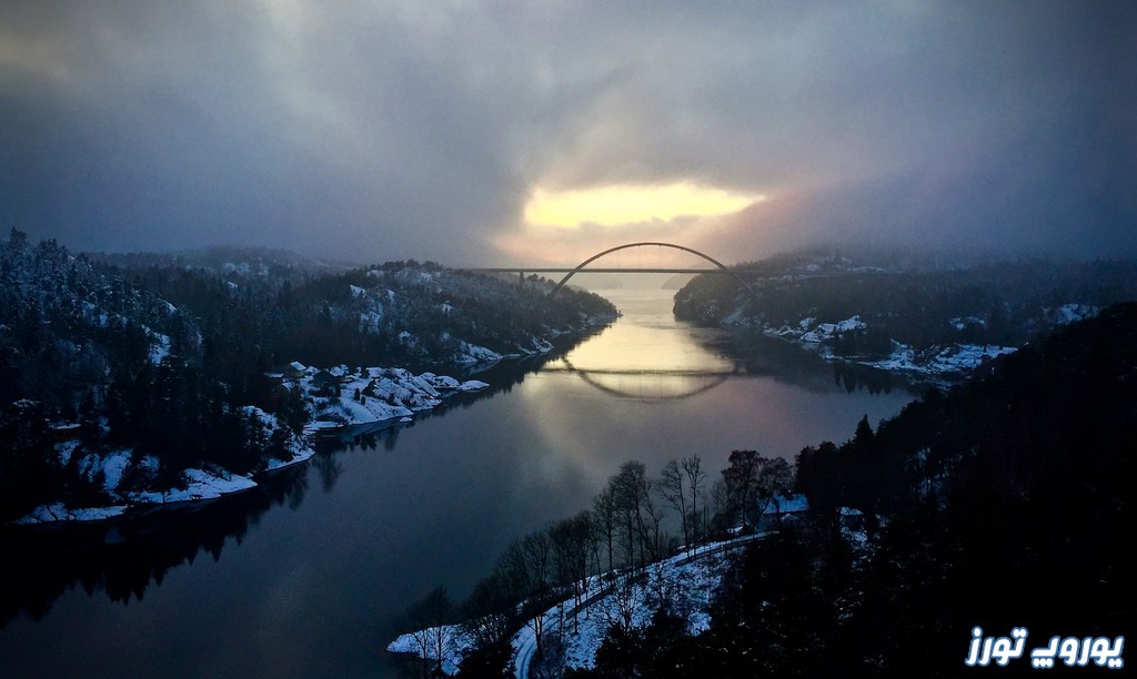 پل اسوینسوند نروژ زیبا ترین گذرگاه مرزی اروپا | یوروپ تورز