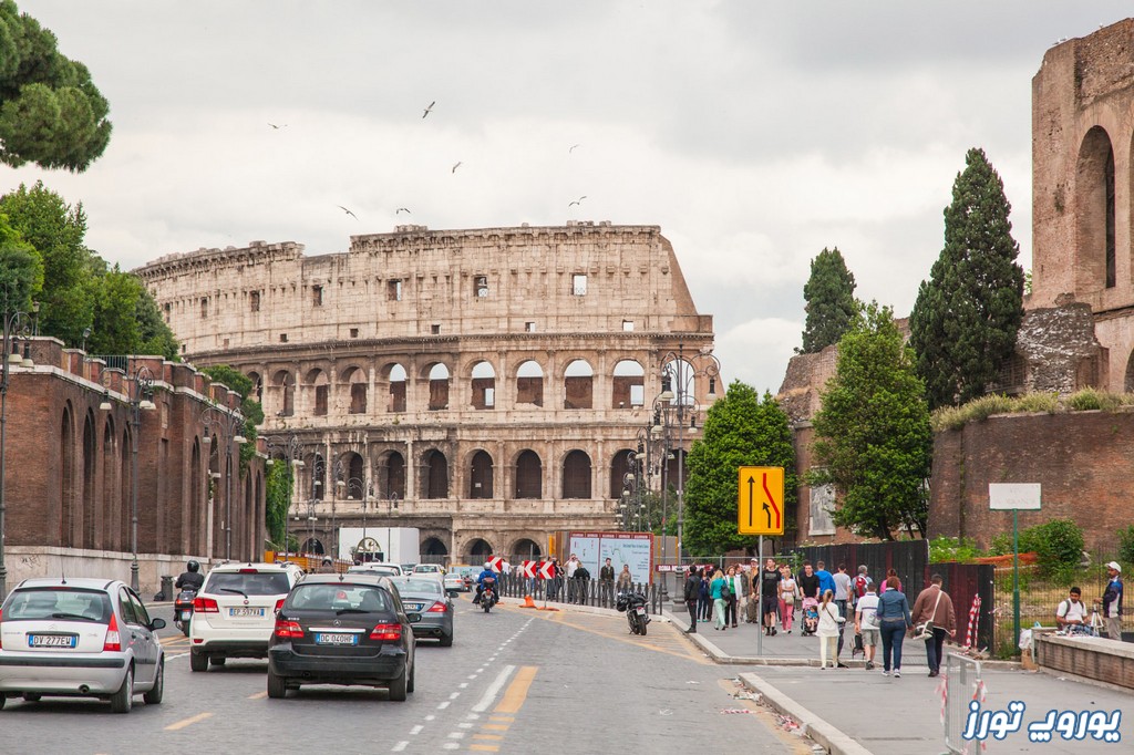 معرفی کامل خیابان امپراطوری رم و دیدنی های آن | یوروپ تورز