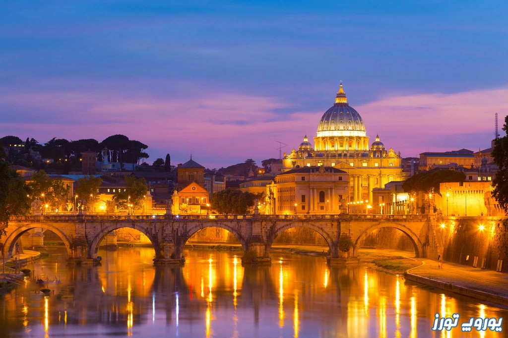 بازدید از کلیسای سنت پیتر در سفر به شهر رم | یوروپ تورز