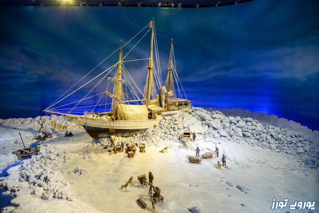 قسمت‌ های مختلف موزه کشتی فرام (Fram) - کشتی قطب نورد نروژی | یوروپ تورز
