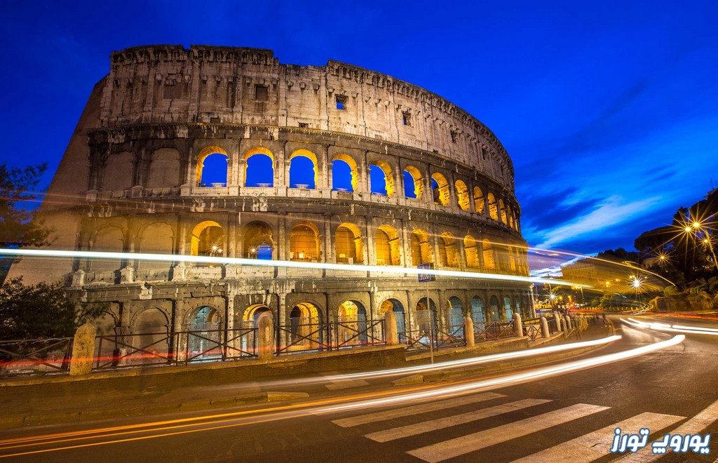 کولوسئوم نماد شهر رم | یوروپ تورز