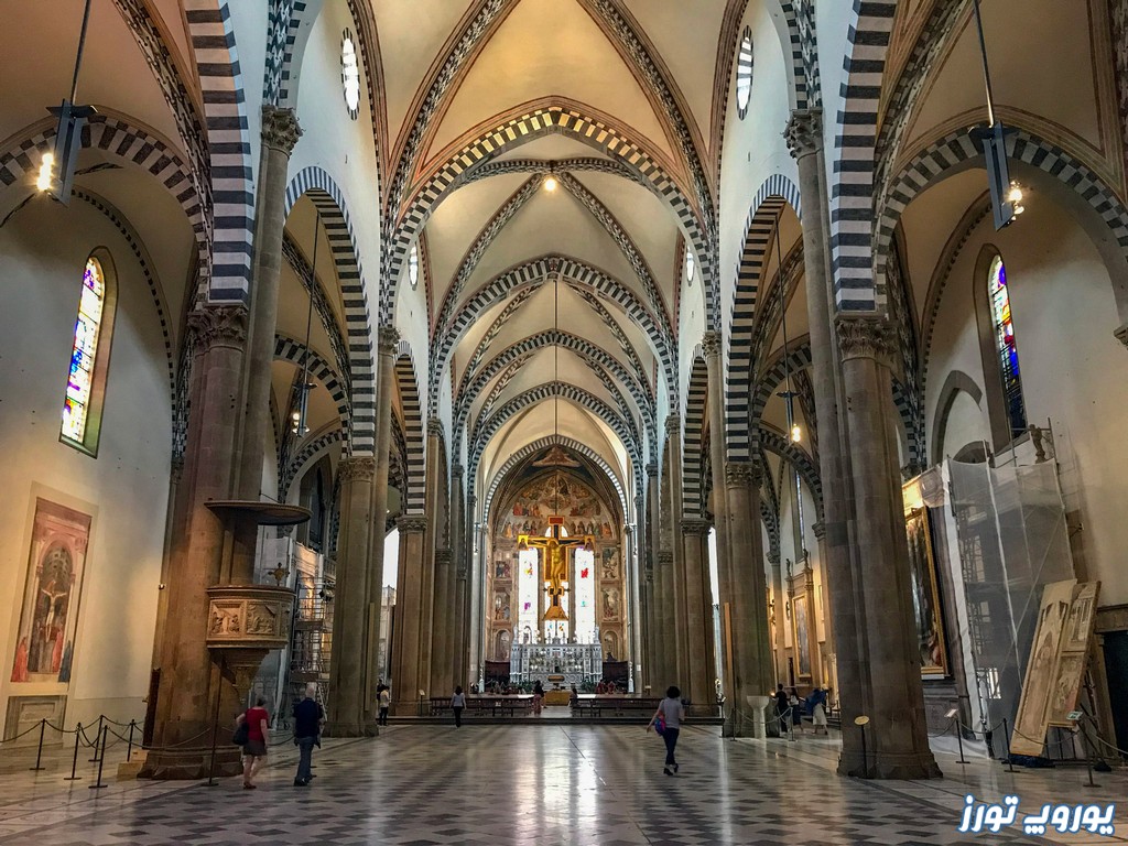 با فضای داخلی کلیسای سانتا ماریا نوولا بیشتر آشنا شوید | یوروپ تورز