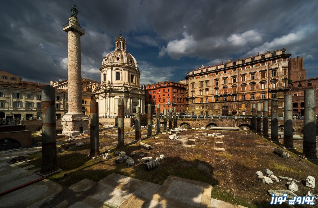 معبد فروم تراژان در رم | یوروپ تورز