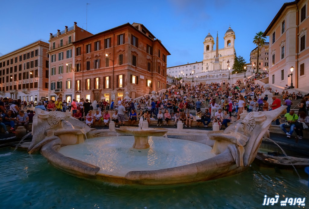 جاذبه‌ های گردشگری در میدان دی اسپاگنا در شهر رم ایتالیا چیست؟ | یوروپ تورز