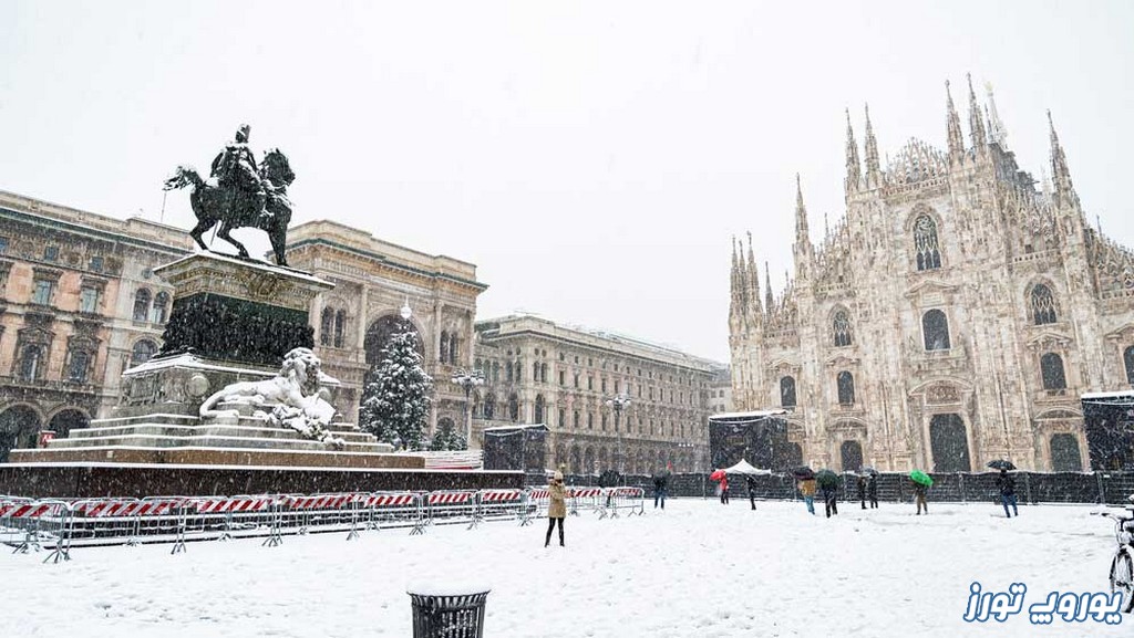آب و هوای شهر میلان | یوروپ تورز