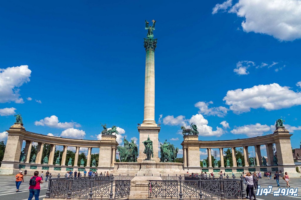 میدان قهرمانان بوداپست | مکانی برای تماشای تاریخ | یوروپ تورز