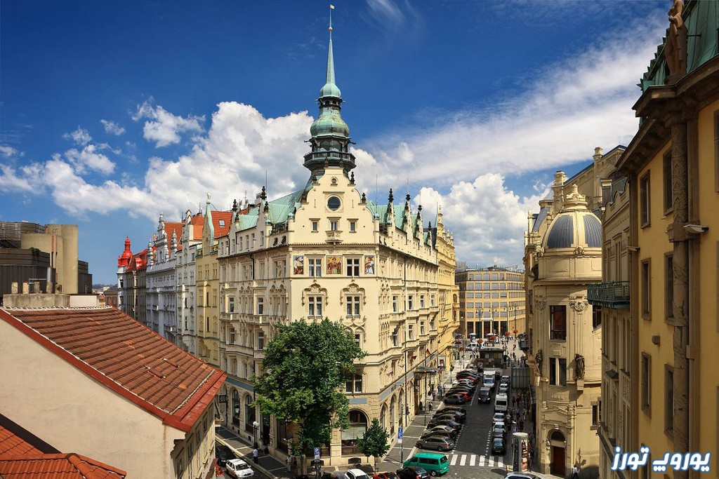 هتل پاریس Hotel Paris Prague از جمله متفاوت‌ ترین هتل‌ های پراگ | یوروپ تورز