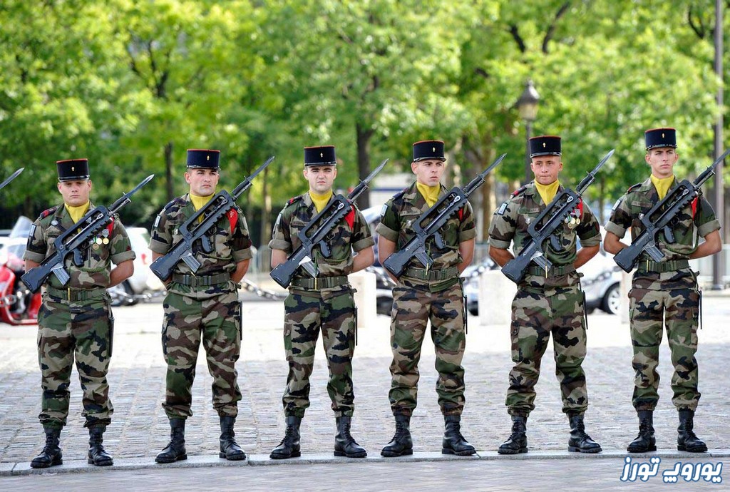 فرانسه از لحاظ نظامی | یوروپ تورز