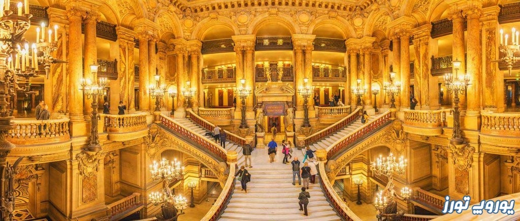 کاخ گارنیه از معروف‌ ترین کاخ‌ های پاریس | یوروپ تورز