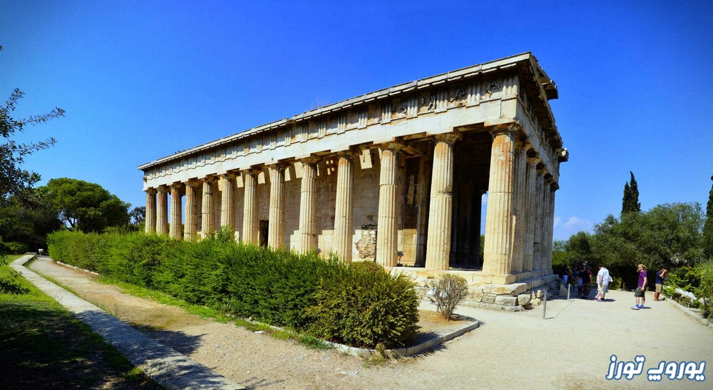 هزینه بلیط و ساعات بازدید از معبد هفائستوس یونان | یوروپ تورز