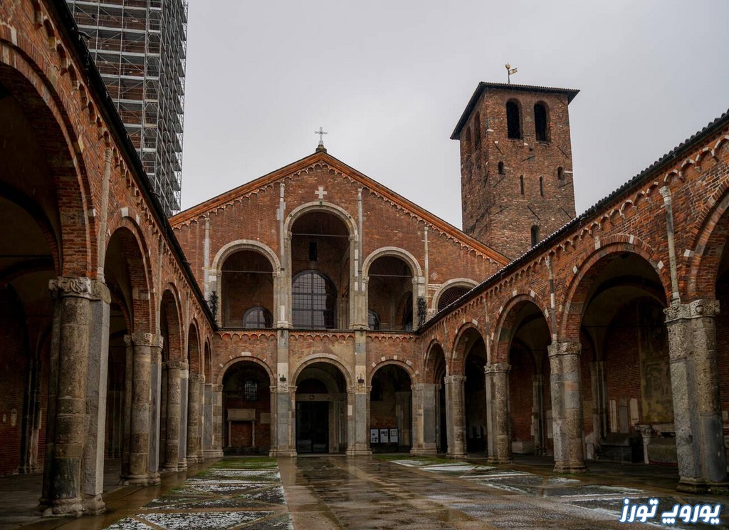 کلیسای سنت آمبروجو | یکی از نمادین ترین بنا های مذهبی و تاریخی میلان | یوروپ تورز