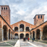 کلیسای سنت آمبروجو | یکی از نمادین ترین بناهای مذهبی و تاریخی میلان - رم | ایتالیا