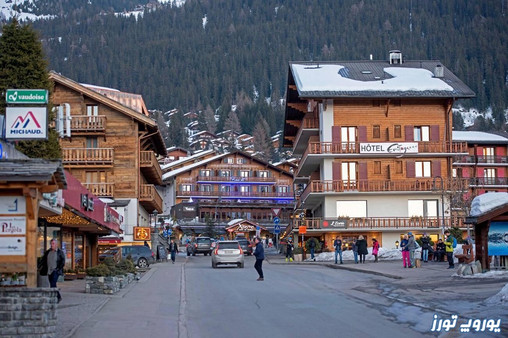 اماکن اقامتی در پیست اسکی وربیر | یوروپ تورز