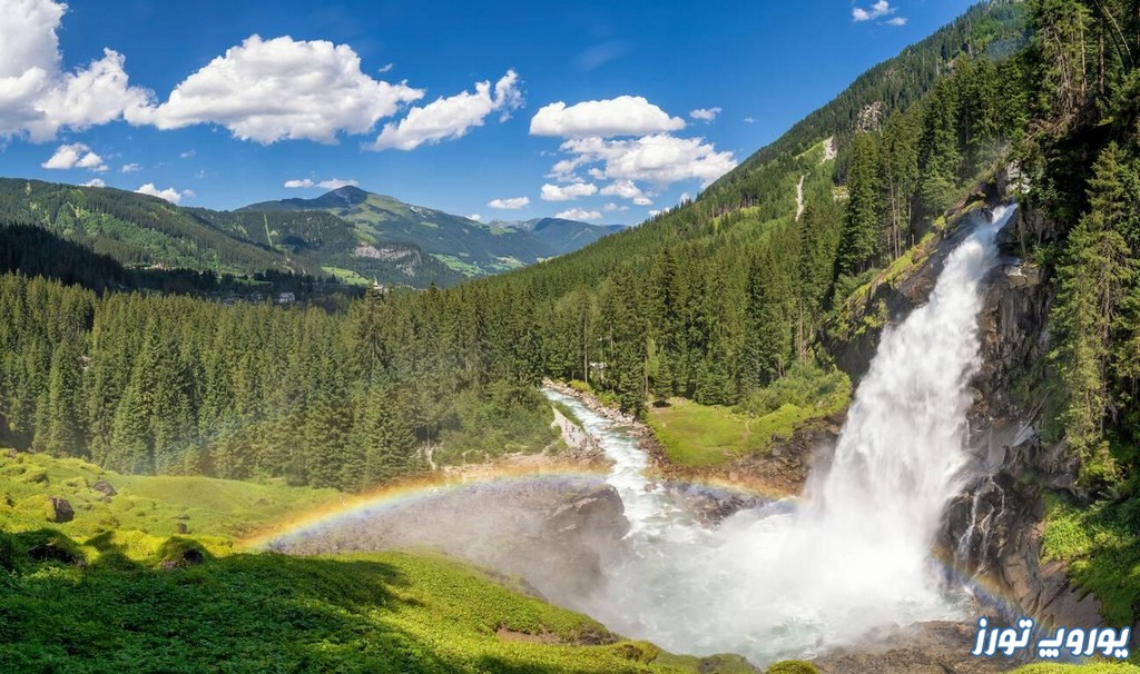 آبشار کریمل سالزبورگ در اتریش مرتفع‌ترین آبشار در اروپا است. تلاش برای بازدید از آبشارهای سالزبورگ کاملاً ارزشش را دارد - یوروپ تورز